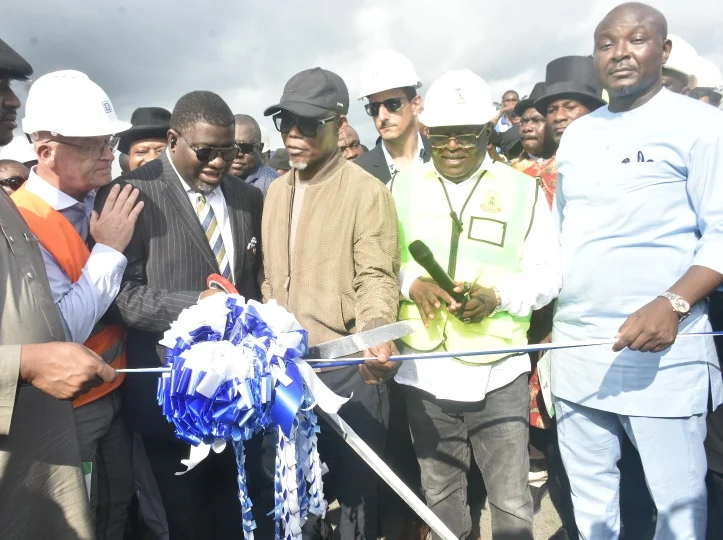Tinubu inaugurates 37.9km Bodo-Bonny Road project in Rivers