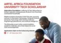 Airtel Africa Foundation opens undergraduate scholarship portal in Nigeria