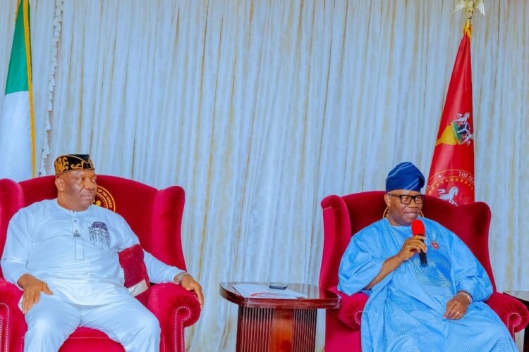 Akpabio assures Oron leaders on upgrade of Maritime Academy to University