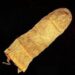 Picture of the world oldest surviving condom from 1640