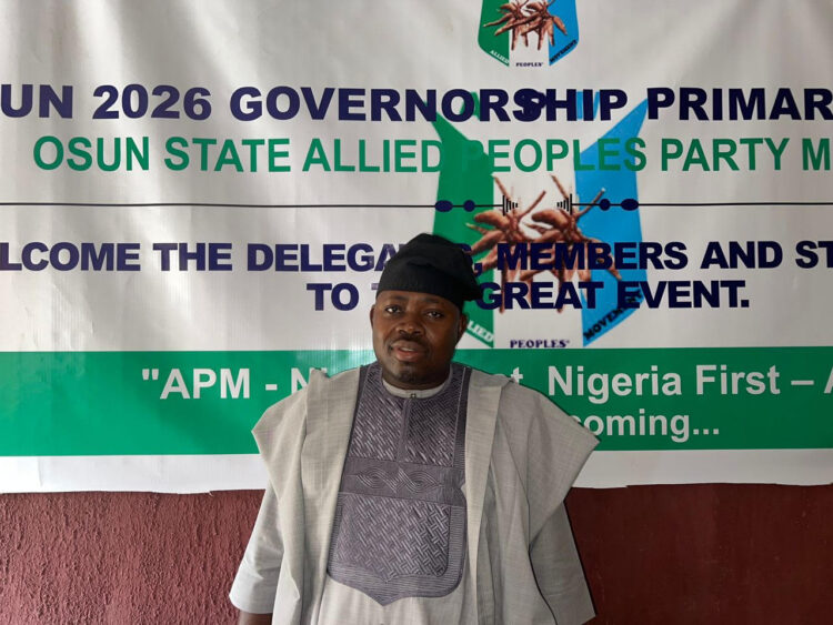 Adewale Adebayo emerges APM governorship candidate for Osun 2026