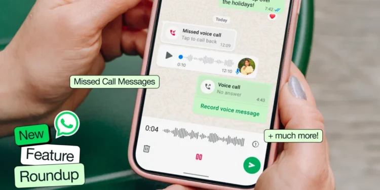 WhatsApp rolls out missed call messages
