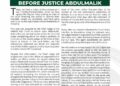 Why we withdraw our case before Justice Abdulmalik