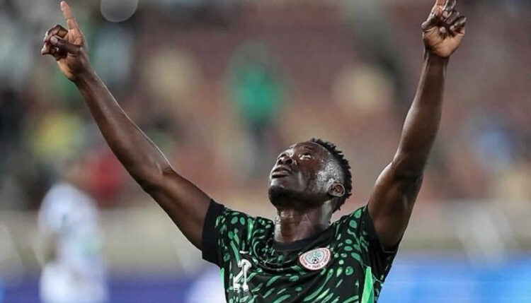 AFCON 2025: Akor Adams departs Super Eagles camp