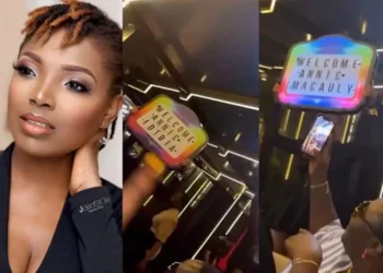 Annie Macaulay rejects ‘Idibia’ surname at Lagos Night Club