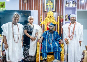 Adron CEO restates support for traditional institutions during Oyo Palace visit