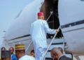 VP Shettima departs Abuja for Guinea-Conakry’s Presidential inuaguration