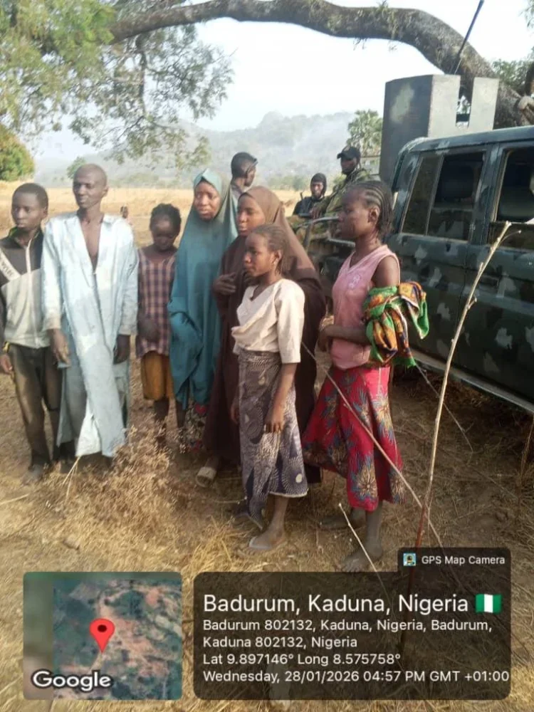 Army, Police rescue 8 kidnapped victims in Kaduna forest