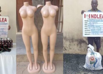NDLEA nabs businessman trafficking 5.3kg tramadol to Cameroon in mannequins