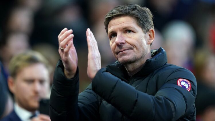 Oliver Glasner confirms exit from Crystal Palace