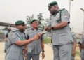 Customs honours 2 officers at Western Marine command