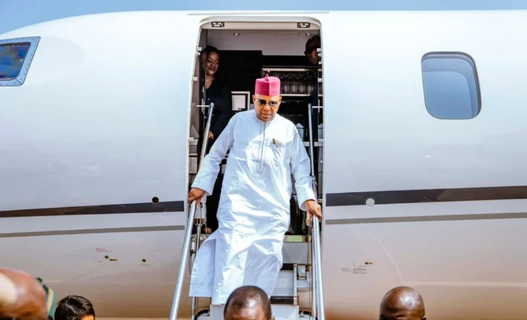 VP Shettima arrives Guinea for President Mamady Doumbouya’s inauguration