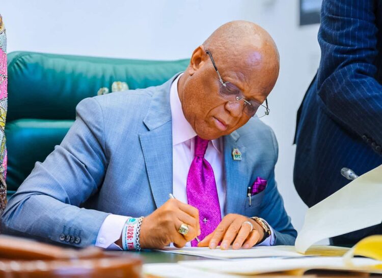 Gov. Eno signs N1.585trillion 2026 Budget Into Law