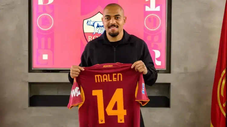 Malen joins AS Roma from Aston Villa