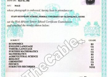 EXCLUSIVE: WAEC validates Tunji-Ojo’s WASSCE certificate