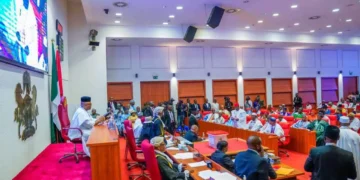 BREAKING: Senate suspends action on electoral act bill