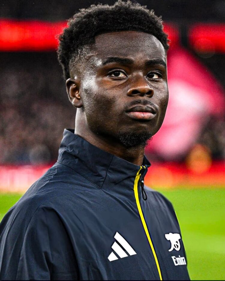 Saka becomes Arsenal’s highest-paid player after signing new contract