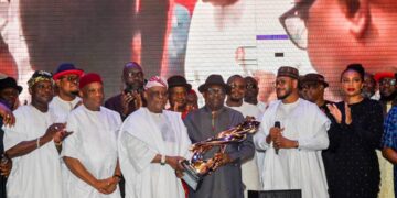 Fubara dedicates award to Wike, says he acts weak for peace in Rivers