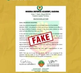 NDA debunks fake admission letter circulating online