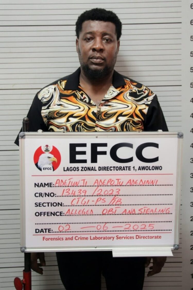 EFCC arraigns Man, company for alleged N53m fraud in Lagos