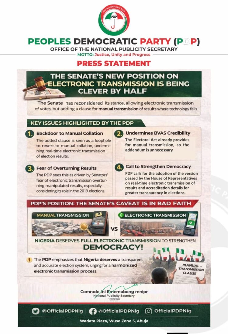 Senate’s new position on electronic transmission Is being clever by Half