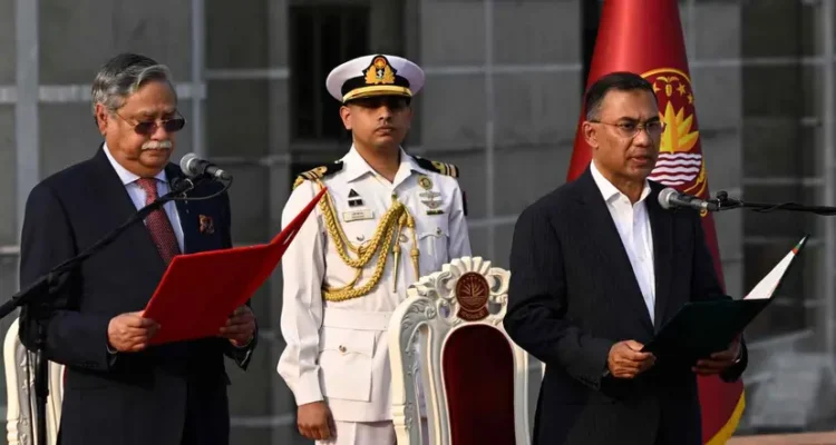 Tarique Rahman sworn in as Prime Minister of Bangladesh