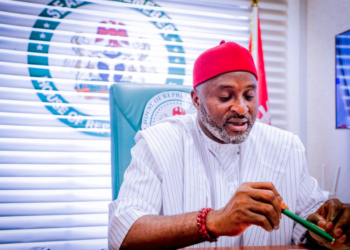 Abia Lawmaker, Amobi Ogah loses Phone at State Burial of Late Rev Dr Uma Ukpai