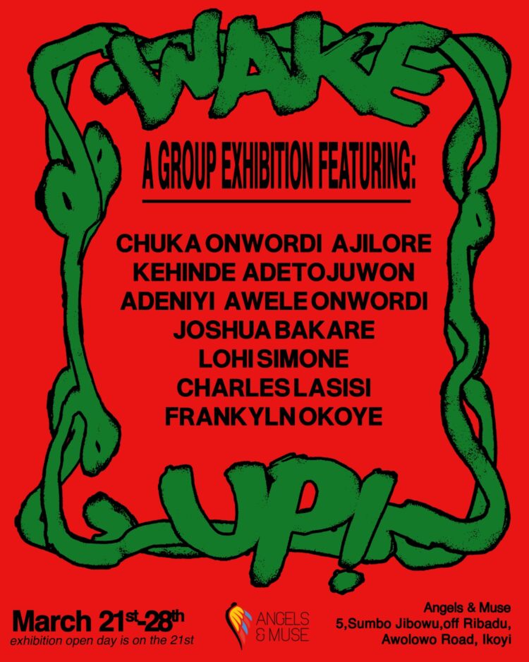 WAKE UP! group art exhibition opens Saturday March 21, 2026