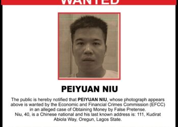 EFCC declares Chinese national wanted for ‘obtaining money by false pretence’