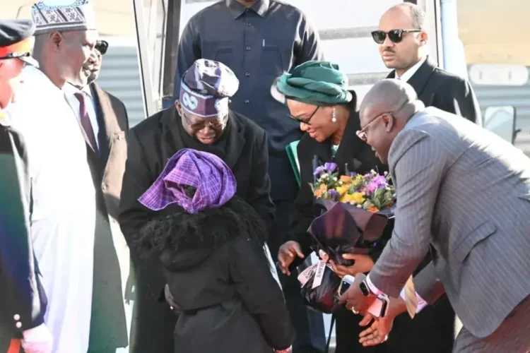 VIDEO/PHOTOS: President Tinubu arrives UK for Historic State Visit