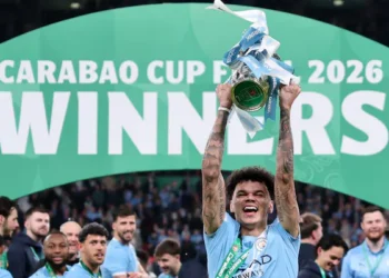 Man City beat Arsenal 2 – 0 to win fifth league cup title