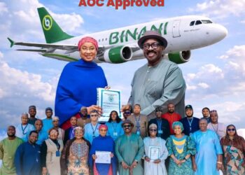 Binani Breaks Another Record, Secure Certificate For Airline Operations
