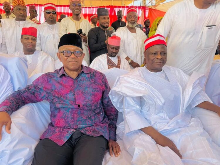 2027: Kano Agog as Obi, Makinde, Dickson join Kwankwaso for Eid in Kano