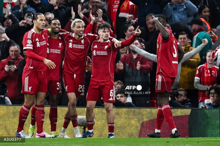 Liverpool beat Galatasaray 4-0 to set up PSG quarter-final clash