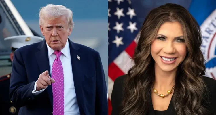 Trump sacks DHS Secretary Kristi Noem