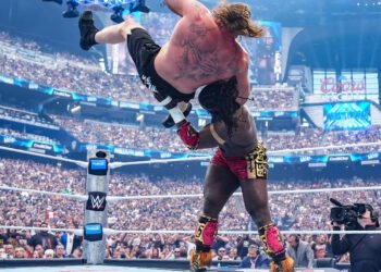 Nigerian wrestler Oba Femi beats Lesnar on WrestleMania debut