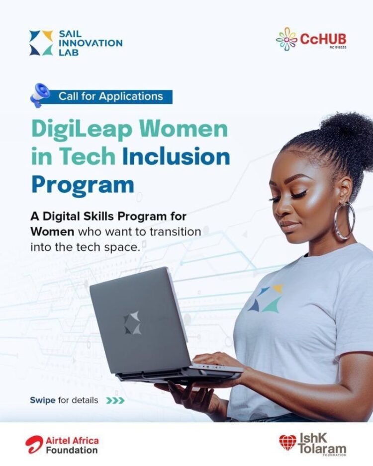 Airtel Africa Foundation calls for applications for ‘DigiLeap’ Tech training for young women