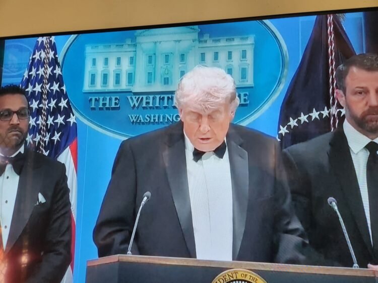 US President, Donald Trump rushed out of white house over assassination attempt