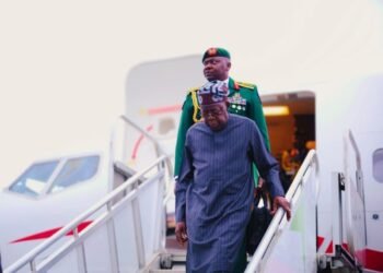 Tinubu arrives Lagos for easter, project inaugurations after Plateau visit