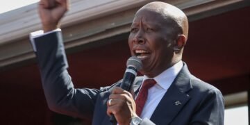 South Africa’s Julius Malema jailed five years on gun charges