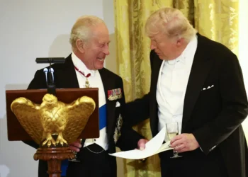 King Charles honors US troops on final day of visit