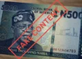 CBN debunks viral N5,000 note featuring Tinubu