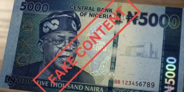 CBN debunks viral N5,000 note featuring Tinubu