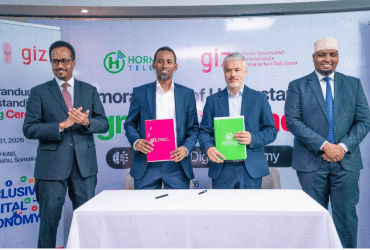 Hormuud telecom partners GIZ to drive cross-border payments and digital inclusion in EAC