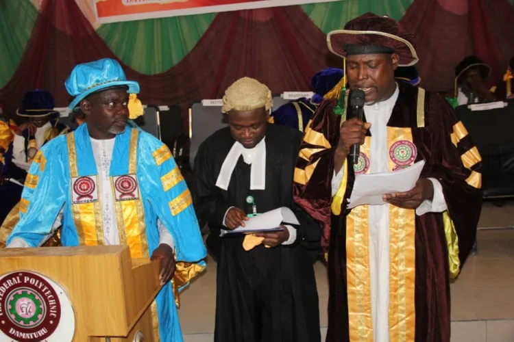 Fed Poly Damaturu matriculates students, urges discipline, innovation