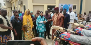 GAC/UNICEF boost immunisation, donate 45 motorcycles to Bauchi govt