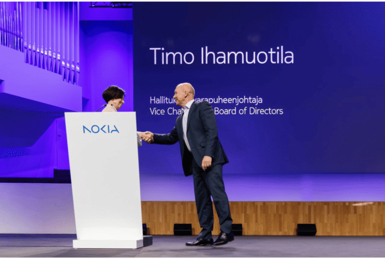 Nokia rlects Timo Ihamuotila as new board chairman at 2026 AGM