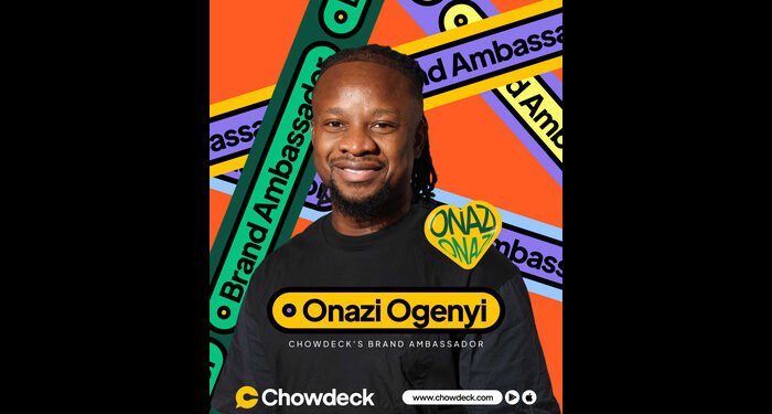 Chowdeck unveil Super Eagles Legend Ogenyi Onazi as Brand Ambassador