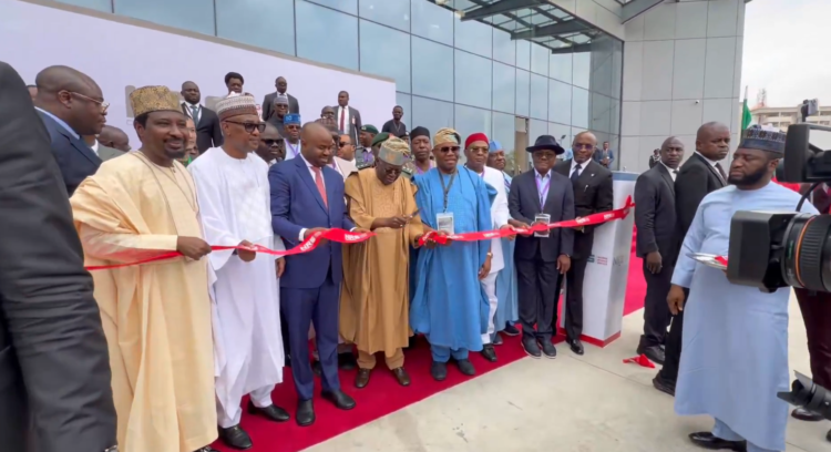 PHOTO: Tinubu unveils NRS corporate headquarters