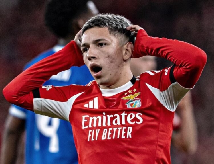 Benfica’s Prestianni get 6-game UEFA ban after UCL incident with Vinicius Jr